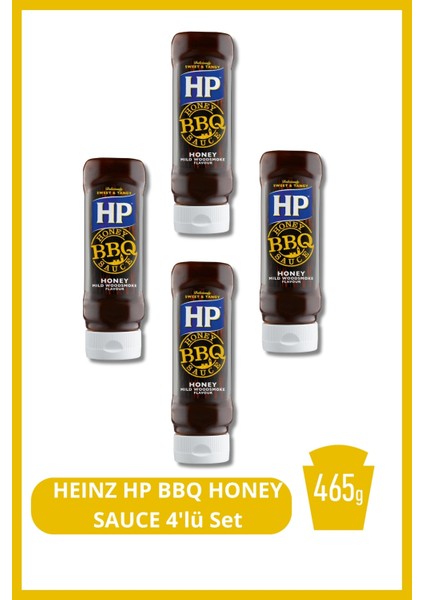 Heınz Hp Bbq Honey Sauce 465G 4'lü Set