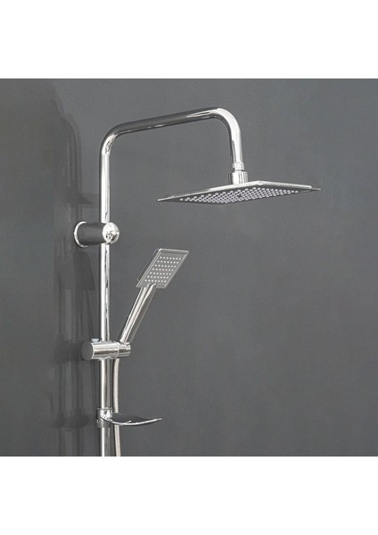 Kare Robot Tepe Duş Seti Takımı Yağmurlama Kare Banyo Duş Başlığı Sistemi Başlık Sabunluklu Duşu fiyatları