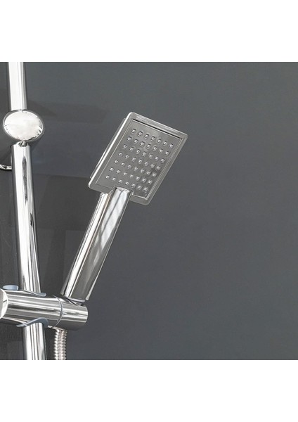 Kare Robot Tepe Duş Seti Takımı Yağmurlama Kare Banyo Duş Başlığı Sistemi Başlık Sabunluklu Duşu indirimleri