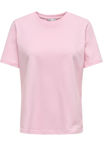 Onlmonja S/s Tee Jrs Noos Kadın Pembe T-Shirt - 15320892