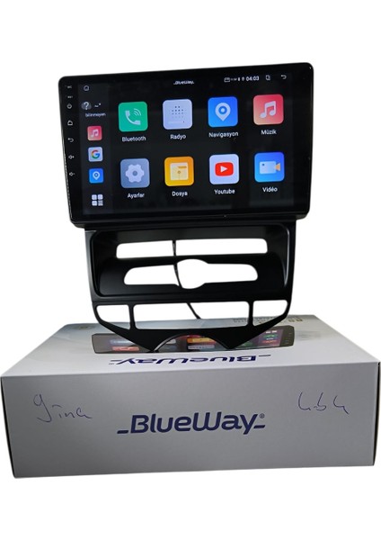 Hyundai IX20 2010-2023 Blueway 4-64 Profesyonel Oem Multimedia