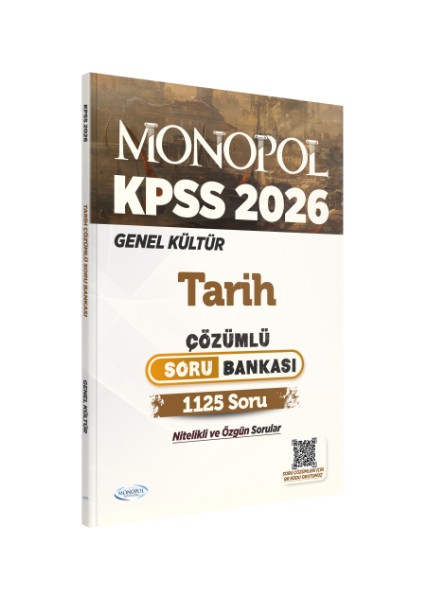 2026 Kpss Tarih Çözümlü Soru Bankası