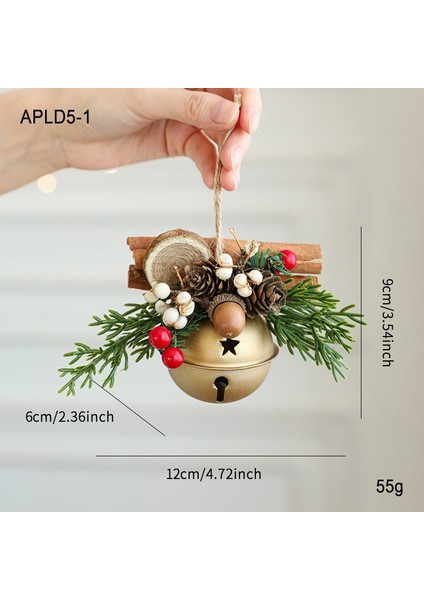 Noel Çanı Çam Kozalaklı Çan, Noel Ağacı Vitrin Araba Süsü (Yurt Dışından) fiyatları