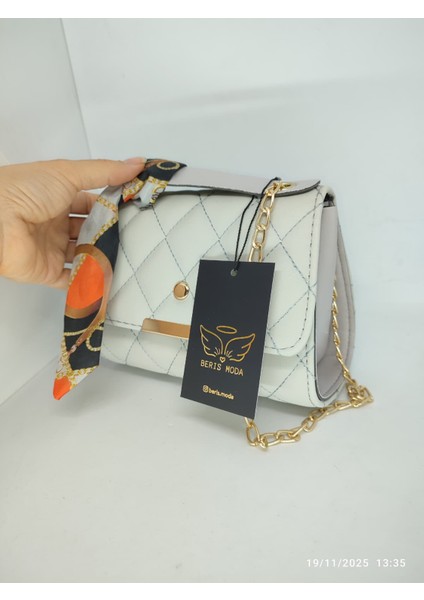 Kadın Fularlı Şık Çanta 15X19CM fırsatları