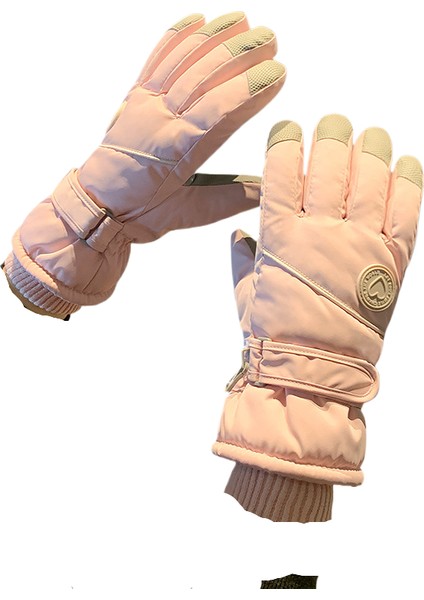 Yünlü, Kalın, Şık, Sıcak Tutan, Soğuktan, Rüzgardan ve Sudan Koruyan Bisiklet Eldiveni (Yurt Dışından)