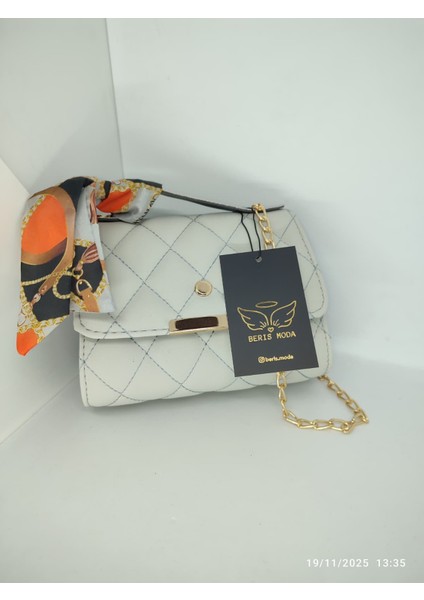 Kadın Fularlı Şık Çanta 15X19CM indirimleri