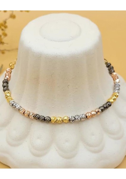 Dört Renk Kalın Silver Dorika Bileklik fiyatları