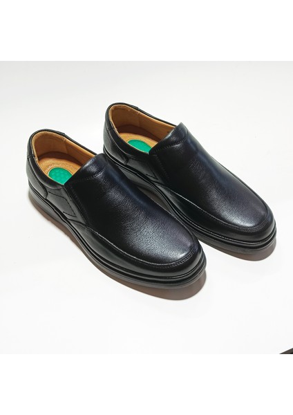 Comfort Erkek Hakiki Deri Ortopedik Ayakkabı Günlük Klasik Baba Ayakkabısı