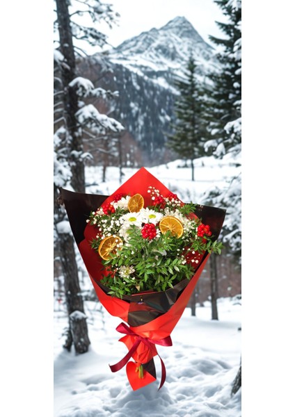 Yılbaşı Kokina ve Papatya Buketi modelleri