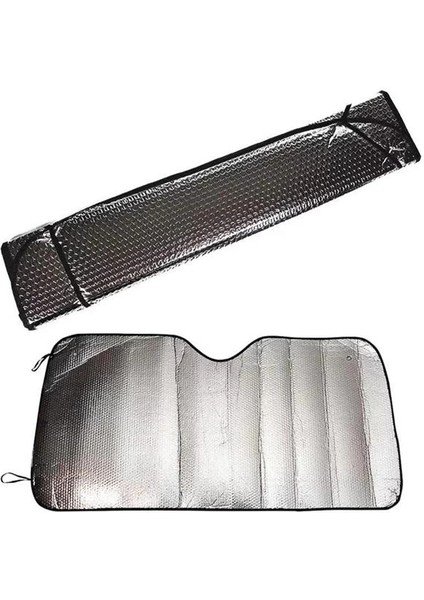 Güneşlik Koruyucu Perde Metalize Oto Araç Araba Güneşliği Ön Cam Güneşliği fırsatları