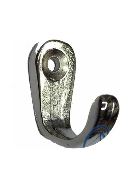 Eco Lounge Tekli Anahtar, Bijuteri, Vitrin, Dekor Askısı - Nikel, 10X18X22 mm