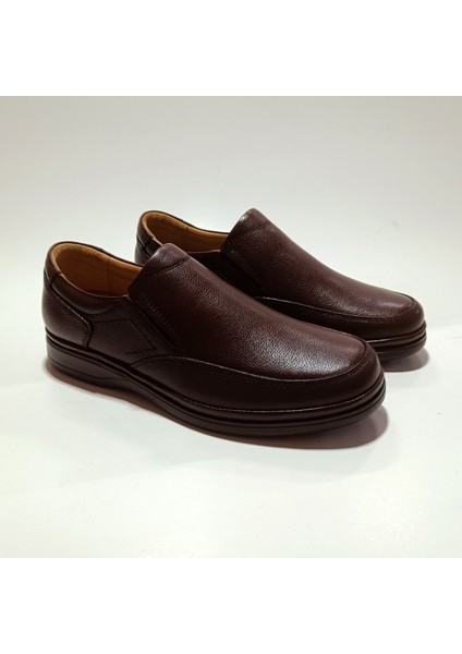 Comfort Erkek Hakiki Deri Ortopedik Ayakkabı Günlük Klasik Baba Ayakkabısı modelleri