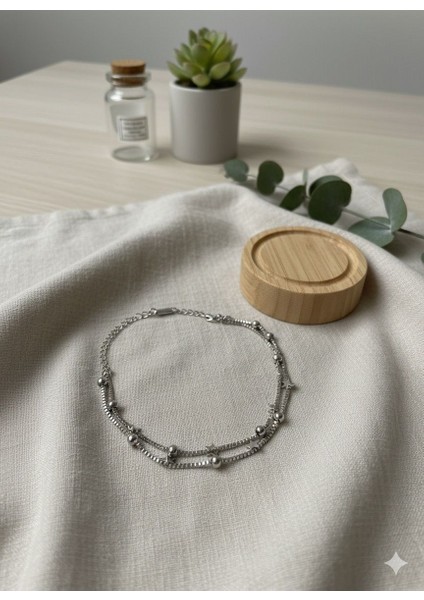 Gümüş Renk Bileklik