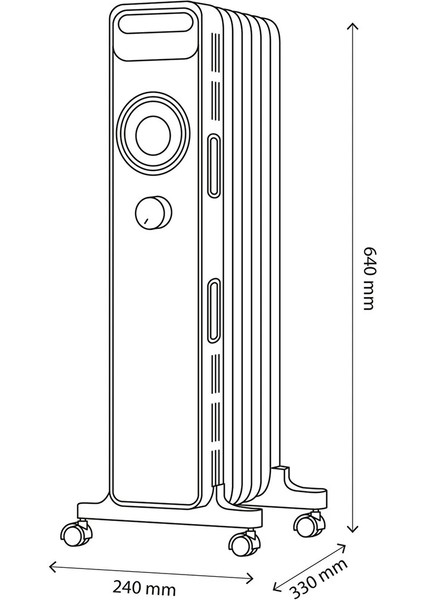 9 Dilimli Yağlı Radyatör fırsatları