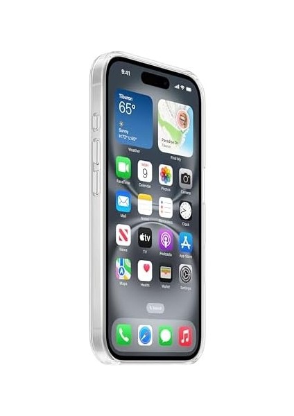 16 Için Magsafe Özellikli Şeffaf Kılıf