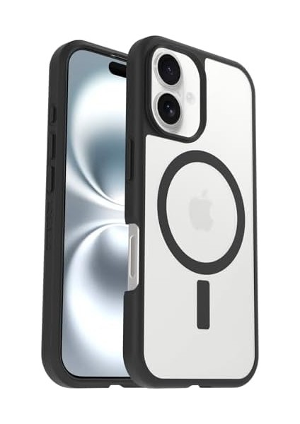 16 Uyumlu Sleek Serisi Magsafe Kılıf, Darbeye ve Düşmeye Karşı Koruyucu Ultra Ince Koruyucu Kılıf, Şeffaf/siyah modelleri