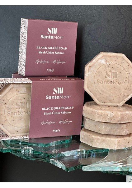Santemorr Siyah Üzüm Sabunu 75 ml