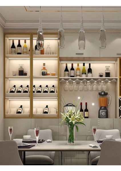 Dokunmatik 120CM Gün Işık Tak Çalıştır LED Işık Mutfak, Dolap, Tezgah Altı, Duvar Dekoratif Gece Lamba