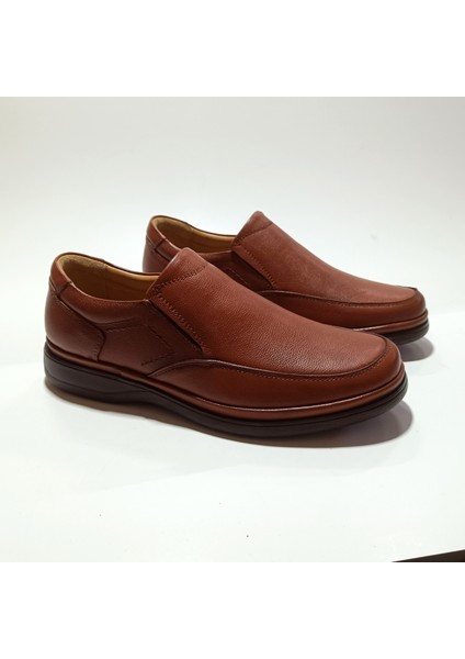 Comfort Erkek Hakiki Deri Ortopedik Ayakkabı Günlük Klasik Baba Ayakkabısı modelleri