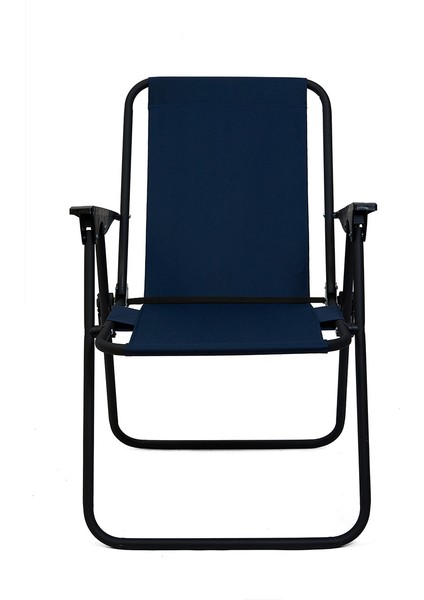 Litea Kamp Sandalyesi Katlanır Piknik Sandalye ve Bardaklık Lacivert