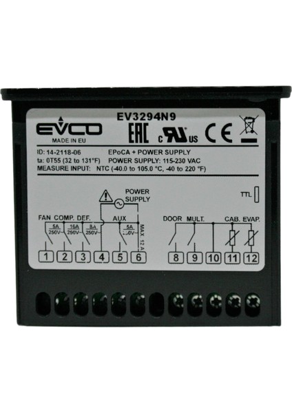 EV3294N9 Dijital Termostat modelleri