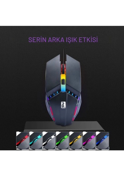 G506 Tek Elle Kullanılabilen USB Oyun Klavyesi ve Faresi fırsatları