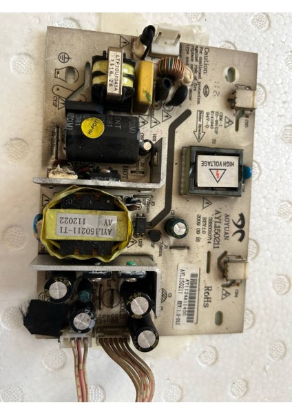 AYL150211, 3BS0010714, Rev.1.0, Sunny SN024LD71-S2, Power Board, Besleme
