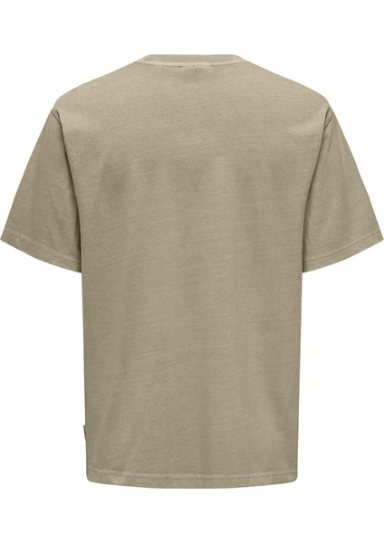 Onsdıstress Rlx Ss Tee Erkek Bej T-Shirt - OS22030505 fiyatları
