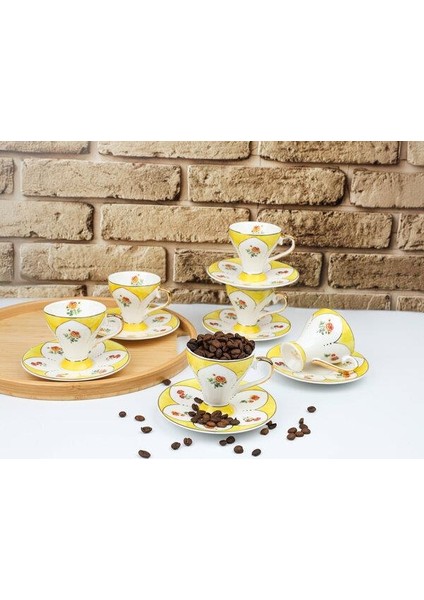 Royking Aelia 6'lı Kahve Fincan Takımı Gnm 003 fiyatları