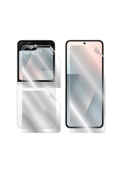 Galaxy Z Flip 7 Fe (Iç Dış Ekran ve Arka) Için Ipg Hydrogel Koruyucu