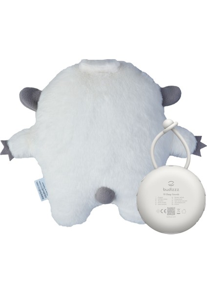 Zuzu Uyku Arkadaşı - Beyaz Gürültü Cihazı, Pışpış ve Ninnili, Kolik Destekli Ce Belgeli