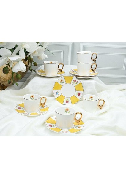 Royking Livia 6'lı Kahve Fincan Takımı Gnm 005 fiyatları