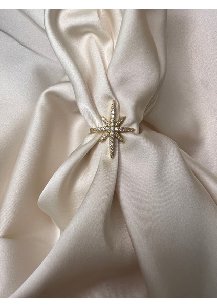 Ayarlanabilir Gold Lodestar Yüzük