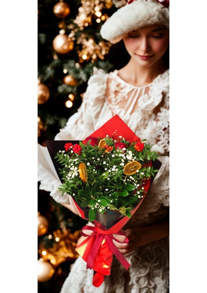 Yılbaşı Kokina ve Gül, Papatya Buketi