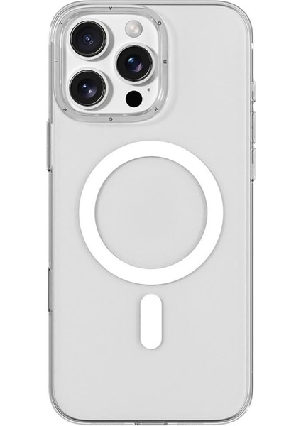 16 Pro Max ile Uyumlu ile Uyumlu Ice Serisi Kapak Şeffaf