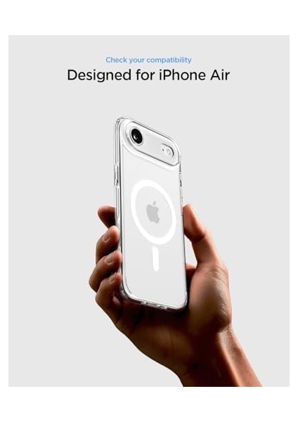 Air Ince Magsafe Kılıf Ultra Hybrid Sararma Karşıtı Duraclear™ Hava Kanalı Teknolojisi™ Askeri Sınıf Koruma Magfit Clear Şeffaf Kapak - ACS10051 fiyatları