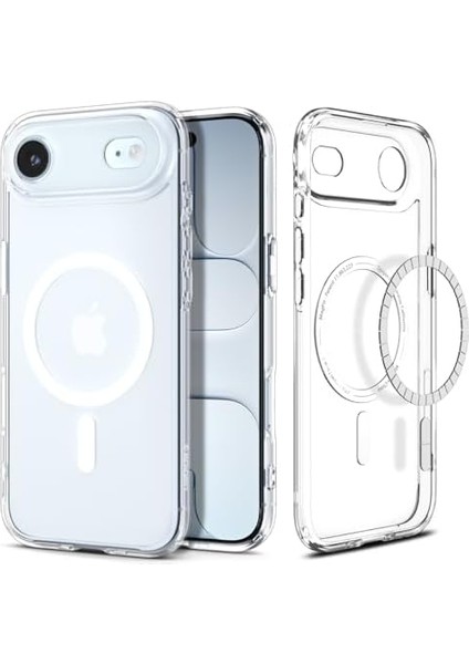 Air Ince Magsafe Kılıf Ultra Hybrid Sararma Karşıtı Duraclear™ Hava Kanalı Teknolojisi™ Askeri Sınıf Koruma Magfit Clear Şeffaf Kapak - ACS10051 modelleri