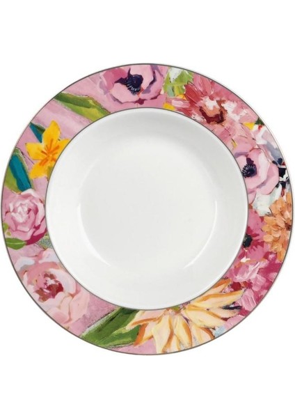 Lucky Art Peony Bone 24 Parça 6 Kişilik Yemek Takımı Lyba 065 modelleri