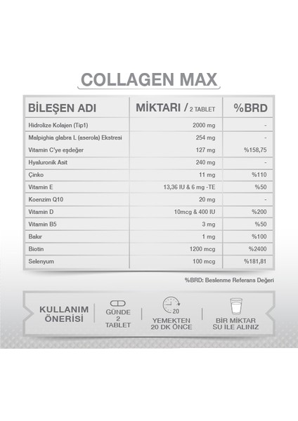 Collagen Max 30 Tablet fırsatları
