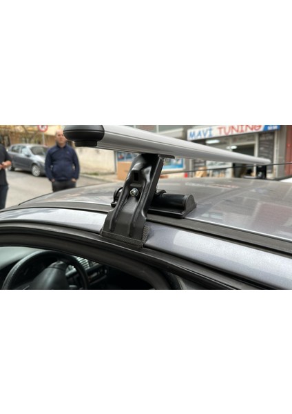 Peugeot 206 Oluksuz Tip Port Bagaj Tavan Çıtası Ara Atkı Barı Kapıdan Sıkıştırmalı