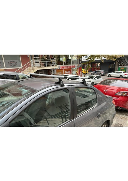 Peugeot 206 Oluksuz Tip Port Bagaj Tavan Çıtası Ara Atkı Barı Kapıdan Sıkıştırmalı modelleri