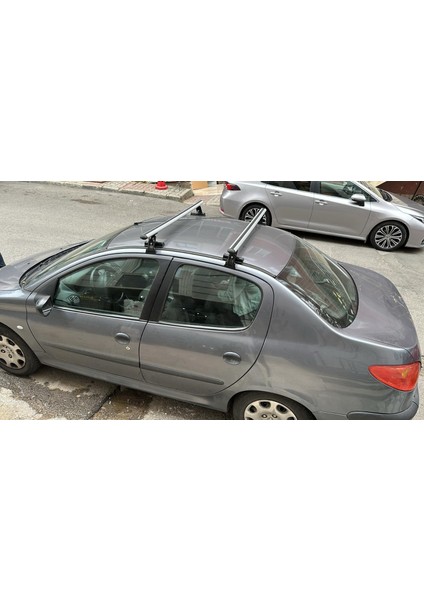 Peugeot 206 Oluksuz Tip Port Bagaj Tavan Çıtası Ara Atkı Barı Kapıdan Sıkıştırmalı fırsatları