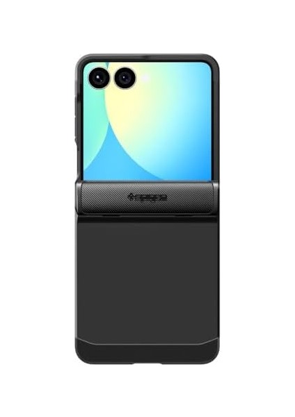 Galaxy Z Flip 7 ile Uyumlu Ekstra Dayanıklı Kılıf Slim Armor Pro Hava Kanalı Teknolojisi Askeri Sınıf Koruma Magfit Özellikli Çift Katman Kapak - ACS09558