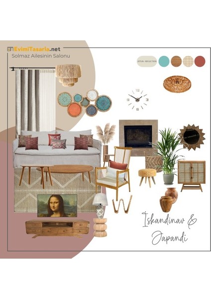 2+1 Ev Dekorasyonu Tasarım Paketi fırsatları