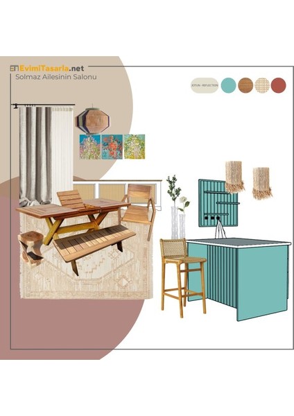 2+1 Ev Dekorasyonu Tasarım Paketi indirimleri