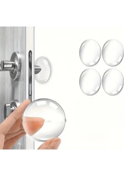 Şeffaf Silikon Mobilya ve Kapı Durdurucu Darbe Pedi 4'lü Set fiyatları