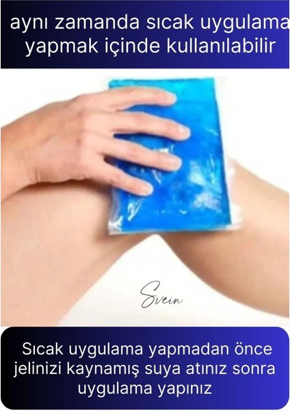 5'li Avantaj Küçük Boy Soğuk Sıcak Kompres Buz Jel Termojel El Ayak Diz Ağrı Tekrar Kullanılabilir modelleri