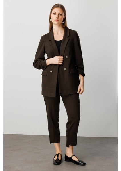 Yüksek Bel Dar Paça PANTOLON5589-26K