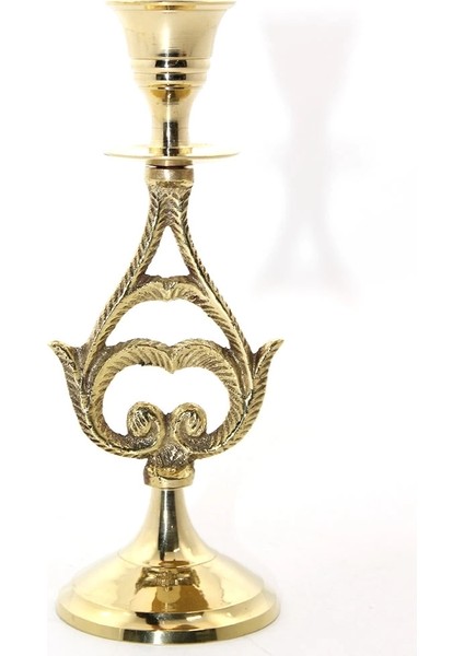 Tekli Pirinç Şamdan 27768