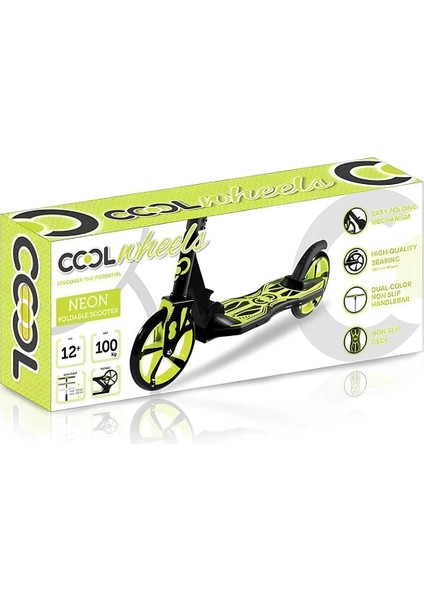Cool Wheels Scooter Neon Sarı modelleri